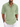 Sage green casual long sleeve shirt for men styled with white pants