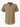 Taupe short-sleeve shirt styled with casual flair