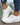 White canvas with white soles