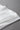 White fabric on a gray background