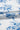 White fabric with blue floral pattern