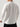 White long sleeve shirt with structured neckline and ribbed cuffs