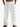 White men’s linen-blend wide-leg trousers with drawstring waist and wooden side buttons
