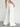 White wide-leg pants, back view