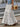 Woman wearing a white lace skirt