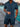 navy summer shirt and short set